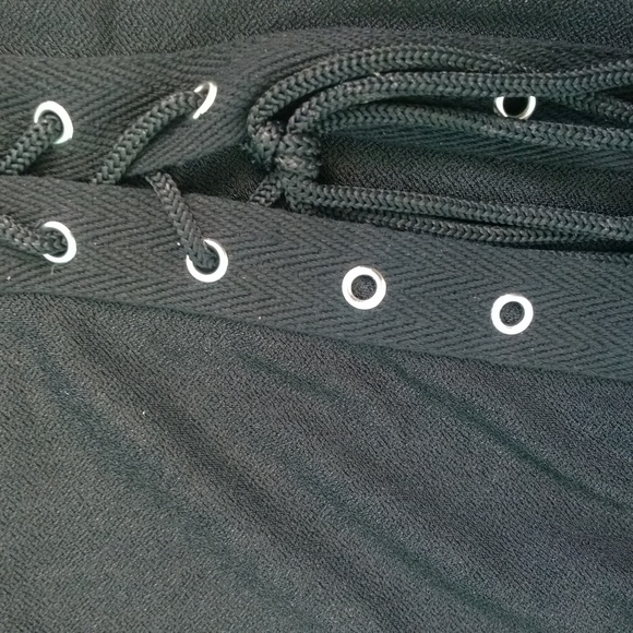 *LAST DAY CLEARANCE* Laced Eyelet Detail Pants - Picture 5 of 6